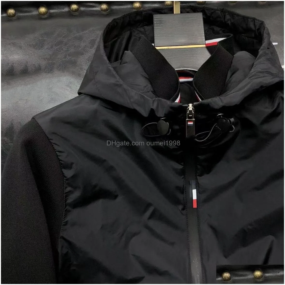 Men`S Jackets Windbreaker Jacket Coat Man Coats Designer Budge Outwears Hooded Jackets Streetwear Tops Drop Delivery Apparel Men`S Clo Dhfob