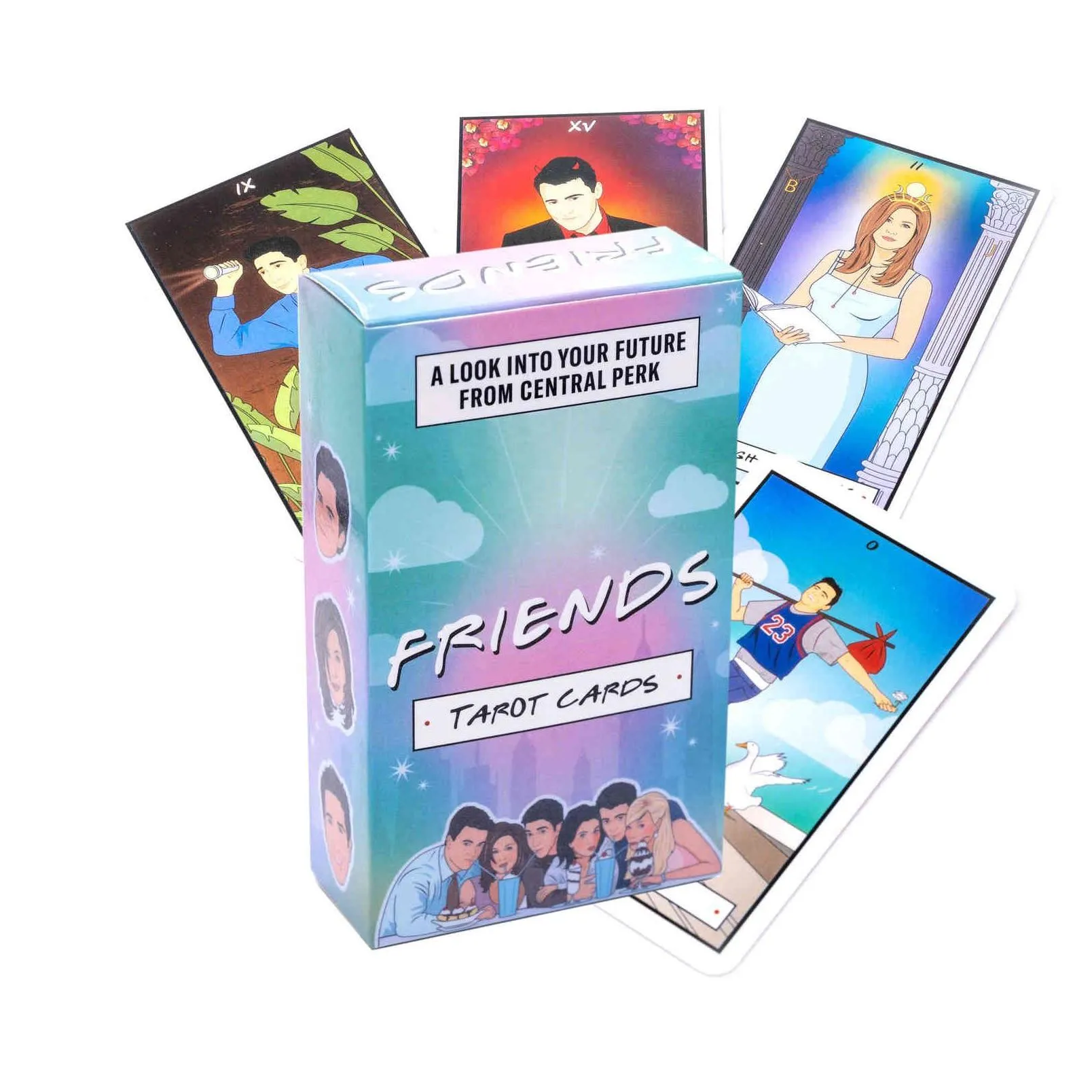  friends tarot party table board game deck fortune-telling prophecy oracles s playing cards sgkeq