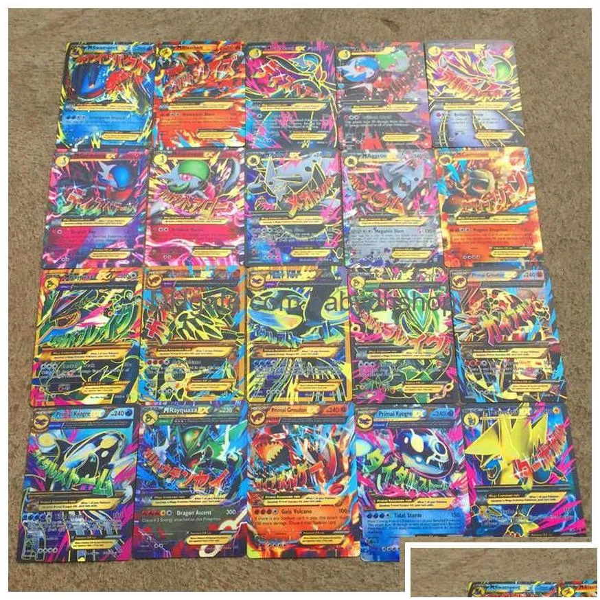 card games 100 to 300pcs no repeat playing for game collection cards toys trading gx m177y drop delivery gifts puzzles dh21k
