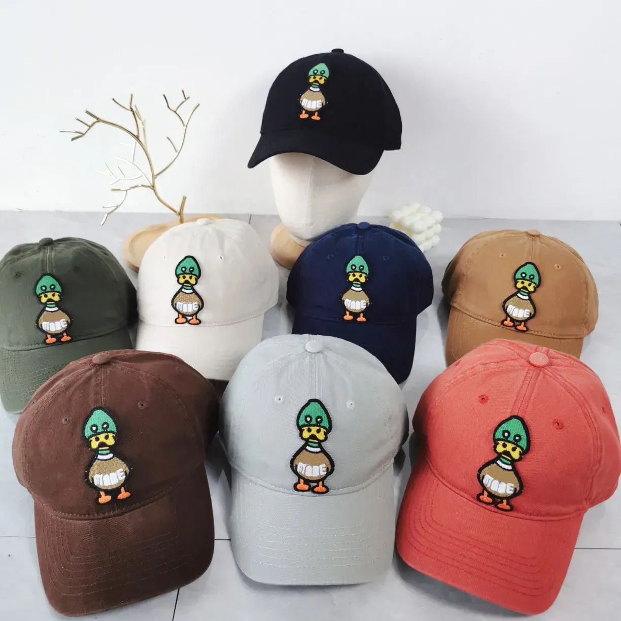 Fashion Casquette Designer Caps HUMAN MADE Duck Hats Mens Baseball Caps Frog Drift Streetwear Peaked Denim Ball Cap Women Bucket Hat Bonnet Sunhats 2312266D