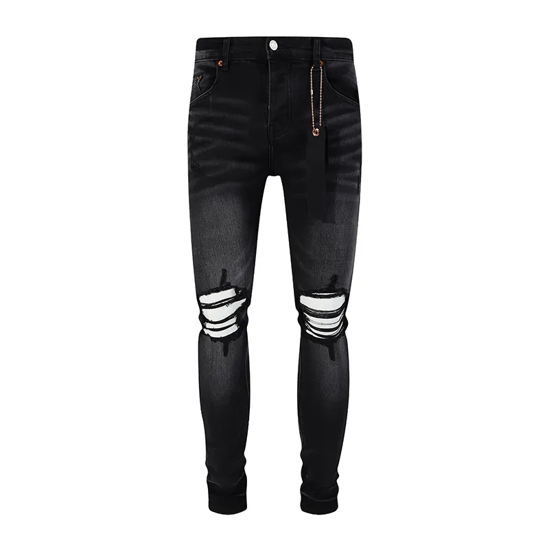 Purple Jeans Designer Mens jeans Denim Trousers Men Black Pants High-end Quality Straight Design Retro Streetwear Casual Sweatpants Designers Joggers Pant 28-40