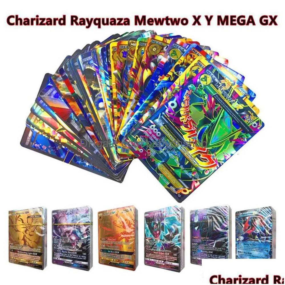card games 100 to 300pcs no repeat playing for game collection cards toys trading gx m177y drop delivery gifts puzzles dh21k