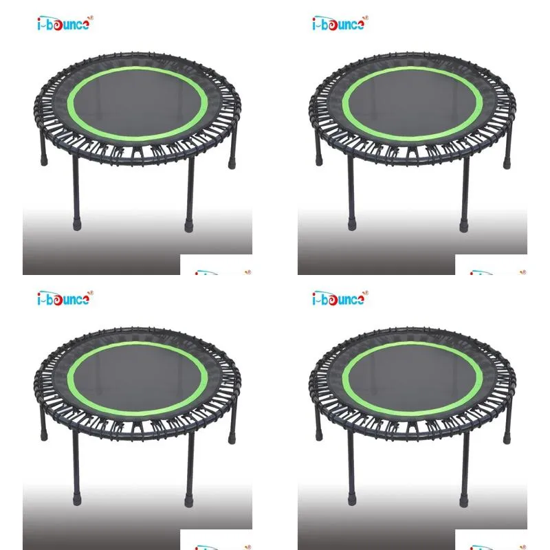 Trampolines Whole Fitness Bungee Trampoline Rebounder 48Inch0123454499547 Drop Delivery Sports Outdoors Fitness Supplies Fitness Equip Dhjc0
