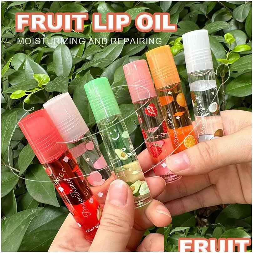 Lip Gloss Colorless Transparent Moisturizing Lip Gloss Glitter Stberry Lasting Nutritious Glaze Oil Liquid Lipstick Women Lips Care Dr Dhcbt