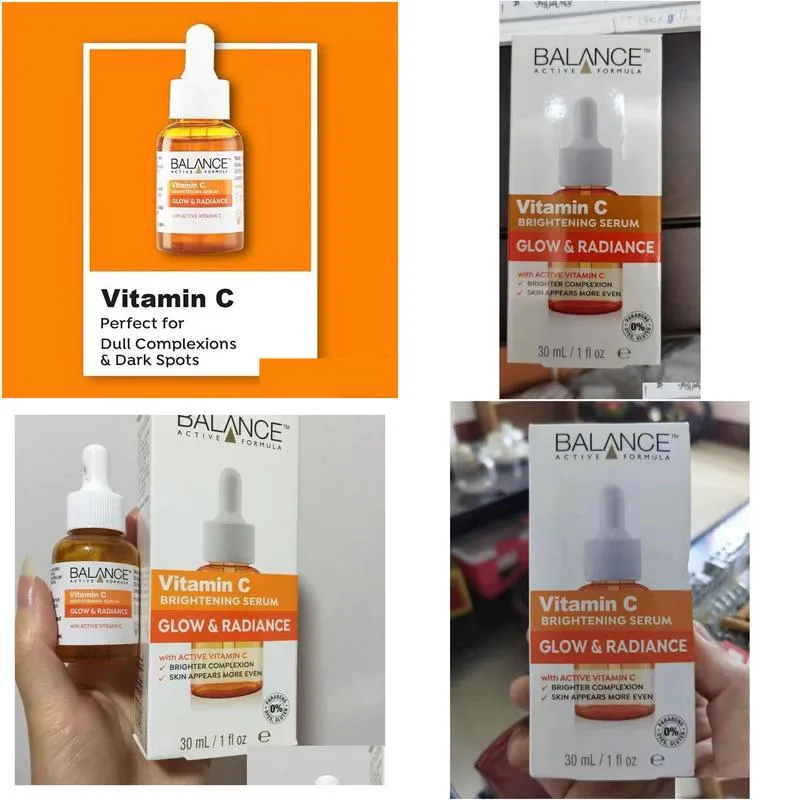 Other Massage Items Nce Active Forma Vitamin C Face Serum Whitening Glow Radiance Anti Dark Spot 30Ml Drop Delivery Health Beauty Mass Dhhp3