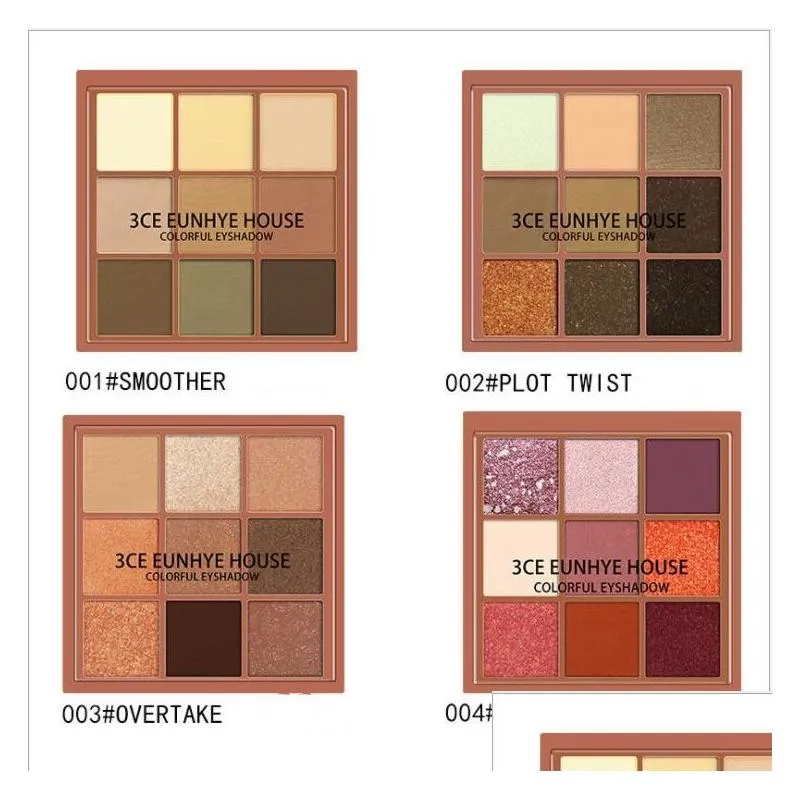 3ce mood recipe multi eye color palette overtake smoother first love and plot twist 9 tone on tone eyeshadows