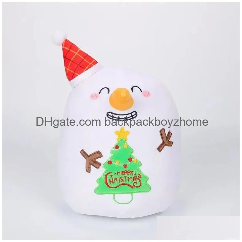 Christmas Decorations Santa Claus Pillow Series Merry Christmas Cute Elk P Toys Gifts For Children 1007 Drop Delivery Home Garden Fest Dhggu