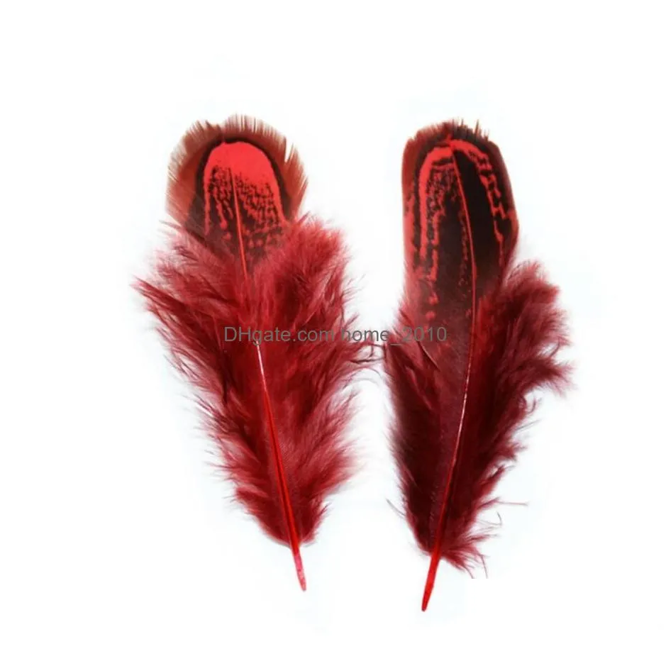 100pcs 610cm pheasant feather tails tail feathers fan for craft sewing apparel wedding party home decoration3970342