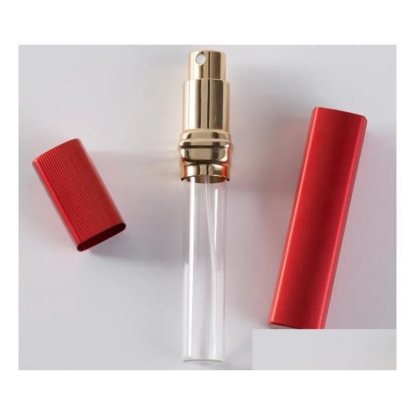 12ml mist bottles refillable pocket portable trave small mini perfume packaging mist spray bottle dispenser atomizer315k