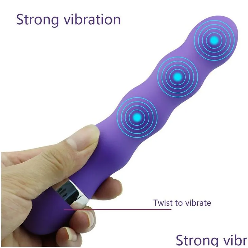 Leg Massagers Mti-Speed G Spot Vagina Vibrator Clitoris Erotic Toys For Woman Men Adts Female Dildo Adt Butt Plug Anal Drop Delivery H Dhngx