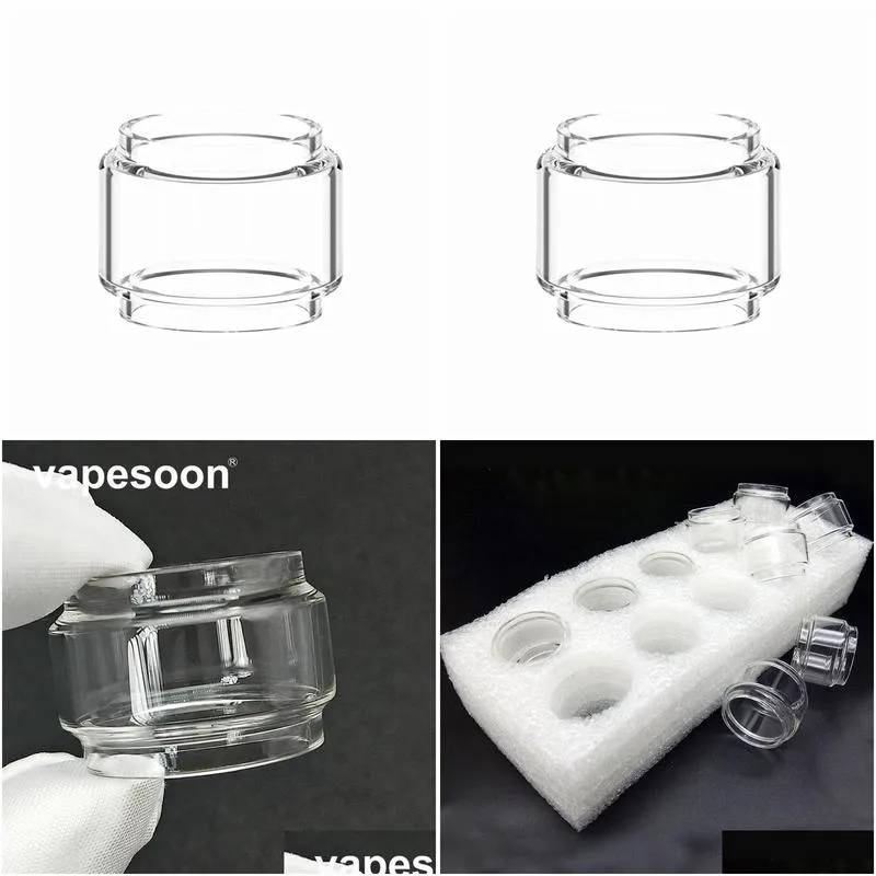 Wholesale Replacement Parts Spare Glass Tube Bubble 6Ml For Geek Z Max Tank L200 Classic New Legend 2 Drop Delivery Dhkf4