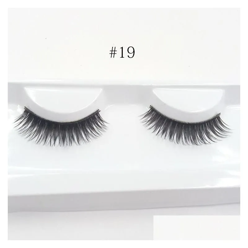 hb false eyelashes 20styles eyelash extensions handmade thick natural fake lashes voluminous fake eyelashes for eye lashes makeup drop