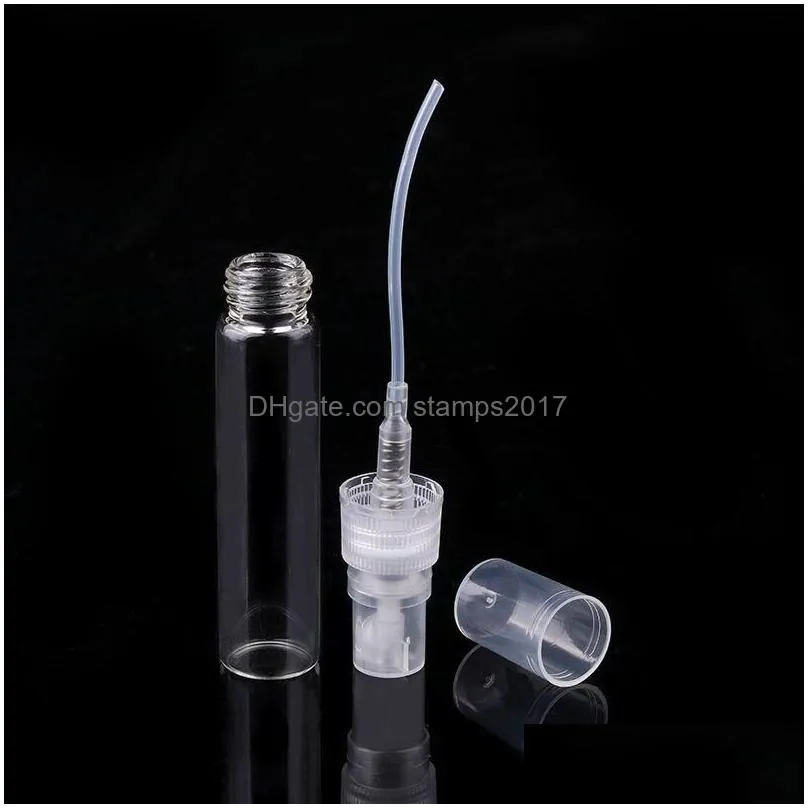 wholesale 2ml/3ml/5ml/10ml refilable spray perfume bottle glass travel empty atomizer bottles cosmetic packaging container
