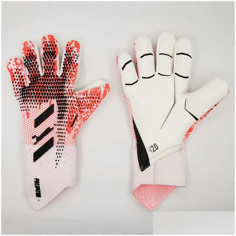 Sports Gloves 2022 New Goalkeeper Gloves Finger Protection Professional Men Football Adts Kids Thicker Goalie Soccer Drop Delivery Spo Dhn5C