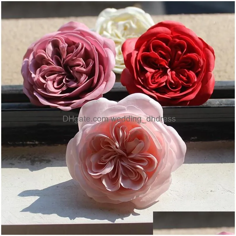 rose soap flower scented essential wedding festival gift 16pcs/set for bath