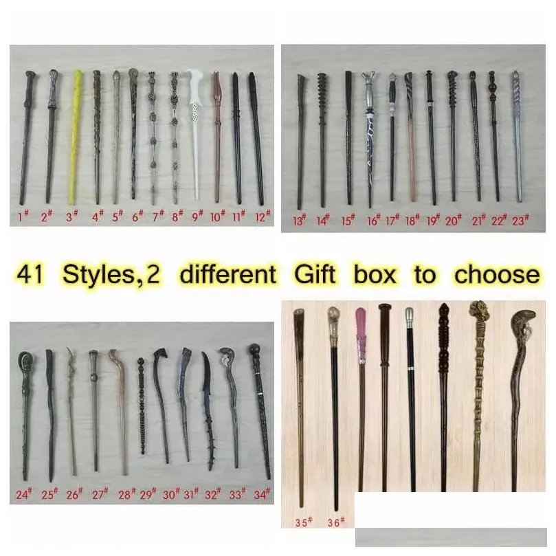 41 styles magic wand fashion accessories pvc resin magical wands creative cosplay game toys cyz3183