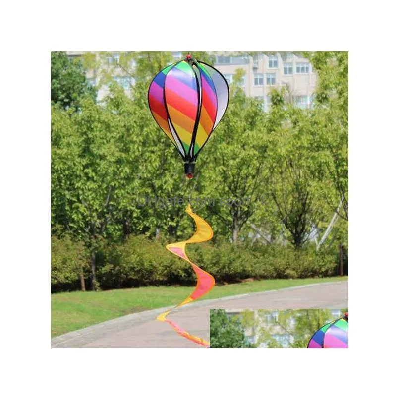 air balloon windsock decorative outside yard garden party event decorative diy color wind spinners5627246