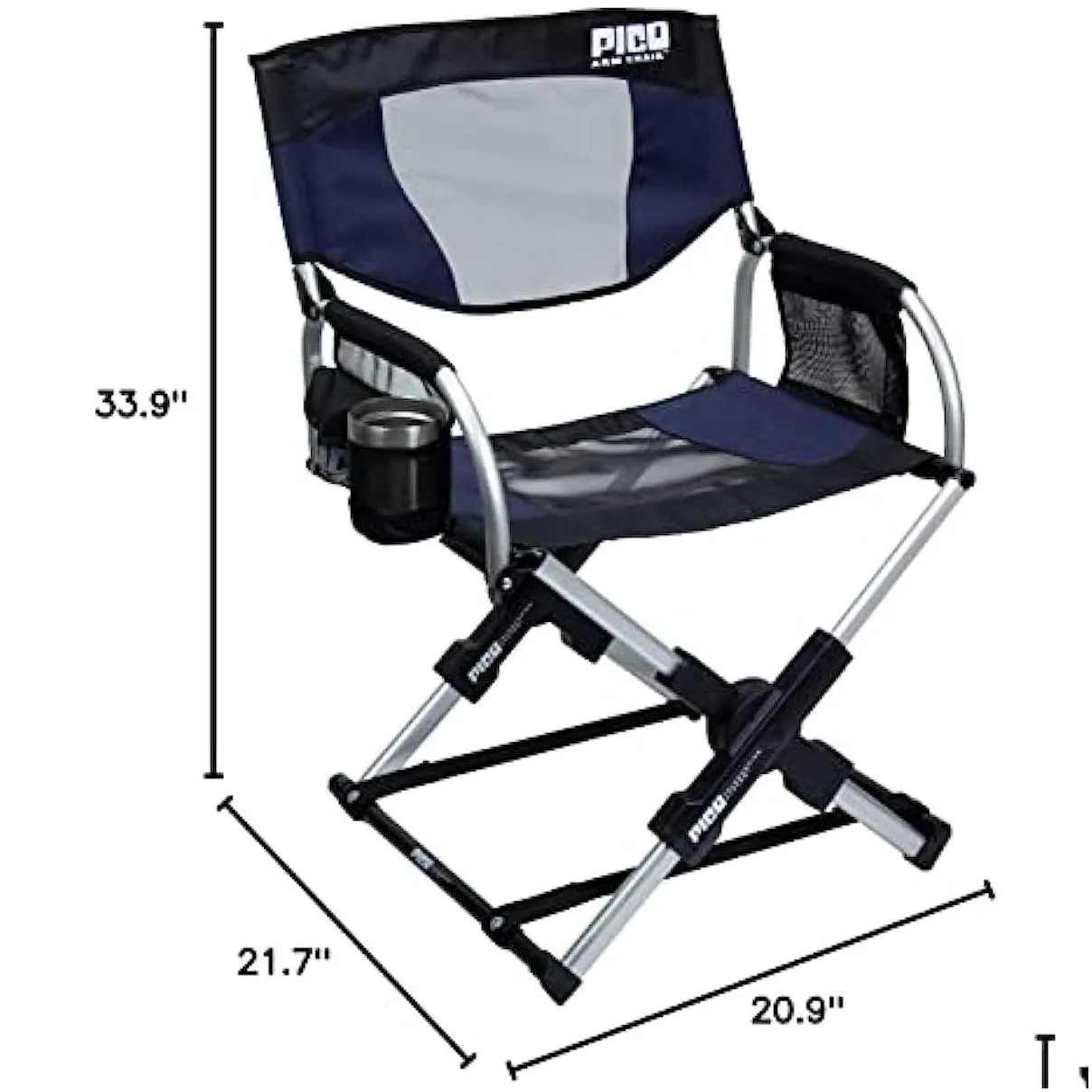 Camp Furniture Gci Outdoor Pico Arm Chair Folding Cam With Carry Bag Drop Delivery Sports Outdoors Camping Hiking Hiking And Camping Dhinh