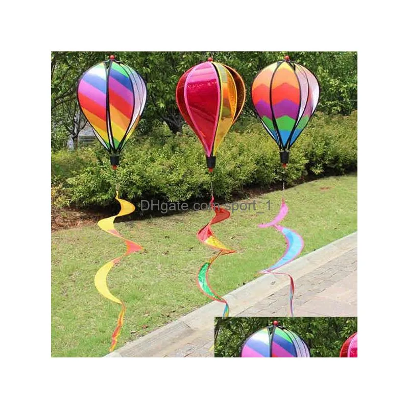 air balloon windsock decorative outside yard garden party event decorative diy color wind spinners5627246