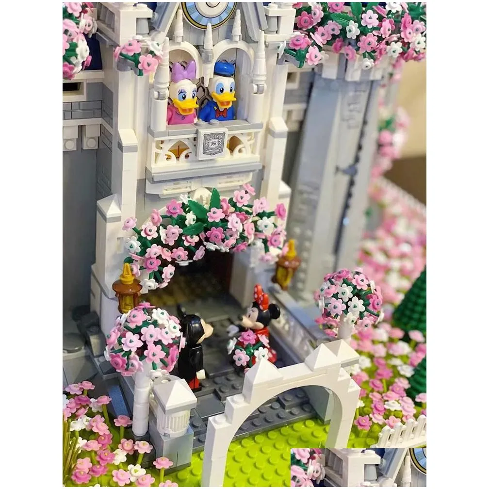 Model Building Kits Princess Toy Brick Building Block Tecnic Fantasy Model Kit Castle Build Puzzle Kid Creative Diy For Girl Doll Bloc Dhalj