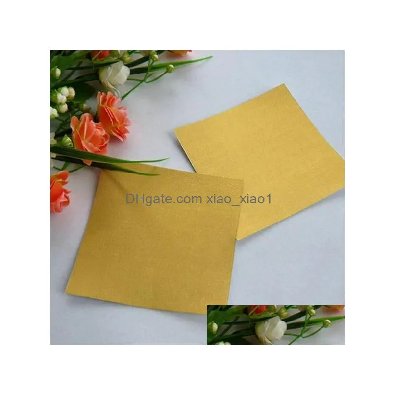 gift wrap 100pcs square sweets candy chocolate lolly paper aluminum foil wrappers gold2304889