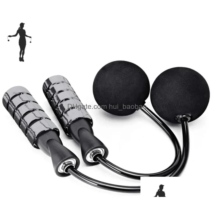 outdoor fitness pvc wireless weighted jump rope adjustable cordless skipping for men women kids