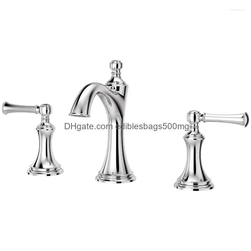 bathroom sink faucets 8 inch bathroom-sink-faucets polished chrome