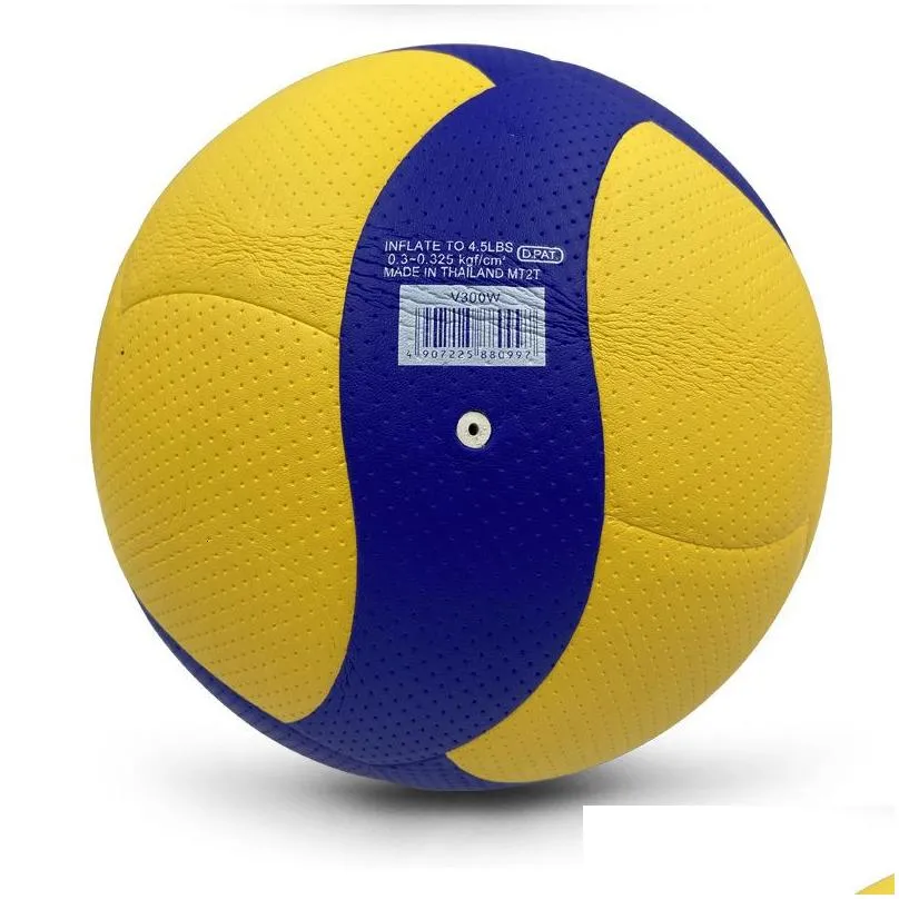 Balls Style High Quality Volleyball V200Wv300W Competition Professional Game 5 Indoor Training Equipment P230613 Drop Delivery Dh5Bd