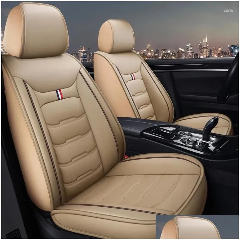 Car Seat Covers Car Seat Ers Wzbwzx Leather Er For Haval All Models H1 H2 H3 H4 H6 H7 H8 H9 H5 M6 H2S H6Coupe Accessories Car-Styli Dr Dhqlw