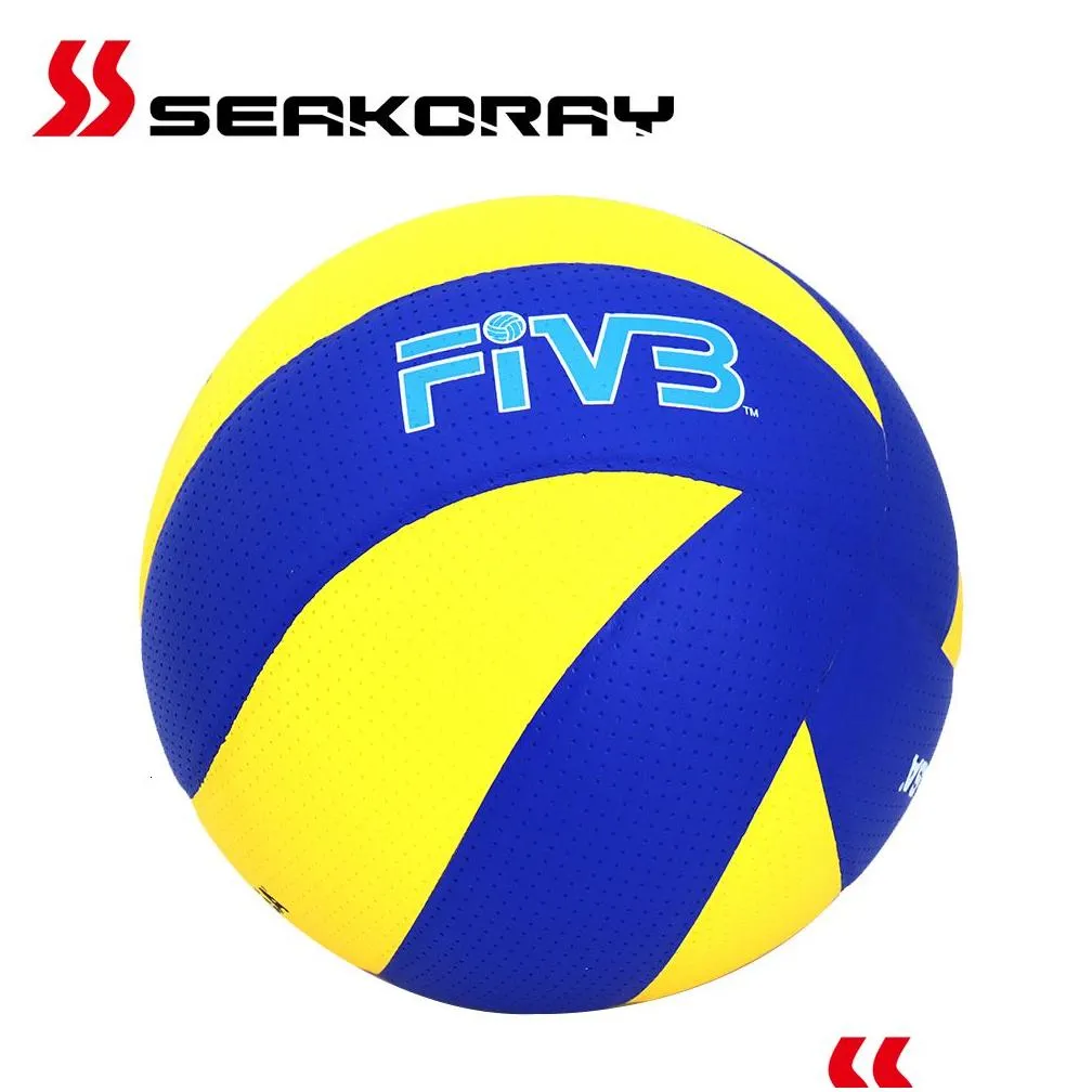 Balls Volleyball Size 5 Pu Soft Touch Official Match Mva200Wv330W Indoor Game Ball Training 230613 Drop Delivery Dhkwu