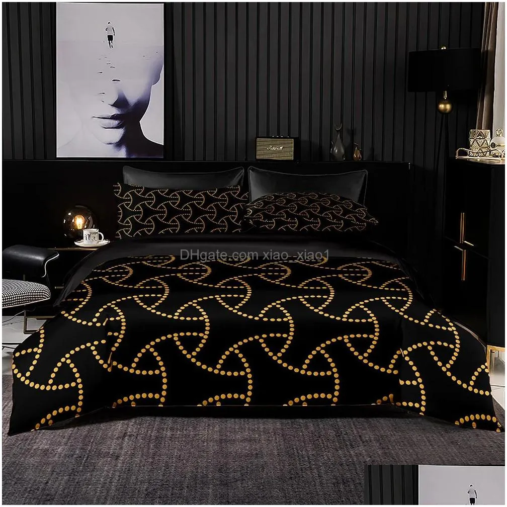 bedding sets minimalist style bedding set duvet cover 240x220 with pillowcase black 200x200 quilt cover twin queen king size bed sheet set