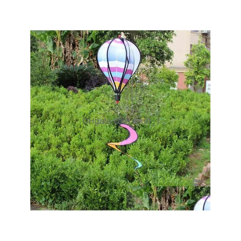 air balloon windsock decorative outside yard garden party event decorative diy color wind spinners5627246