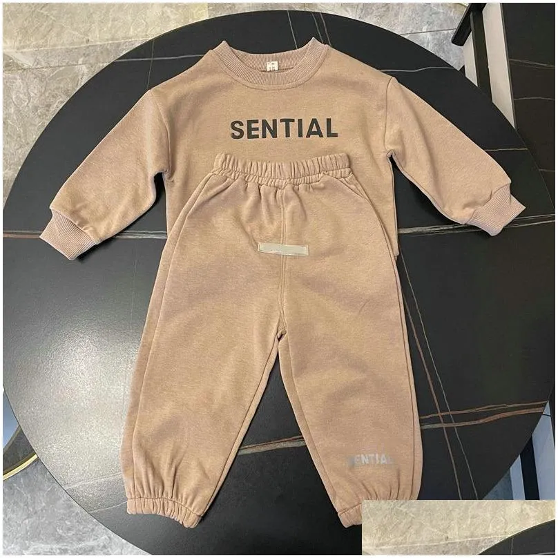 Clothing Sets Boys Clothing Sets Spring Autumn Kids Design Clothes T Shirt Pants Children Outfits Baby Tracksuit Infant Casual Drop De Dhsuw