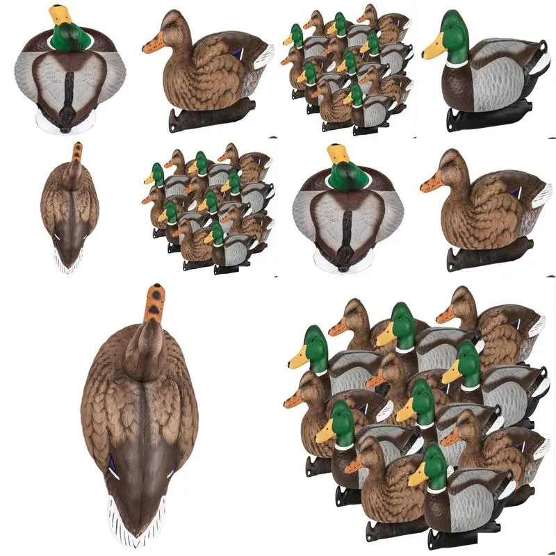 Game Calls Outdoors 12Pk Master Series Mallard Decoys Drop Delivery Sports Outdoors Hunting Dh6Ie