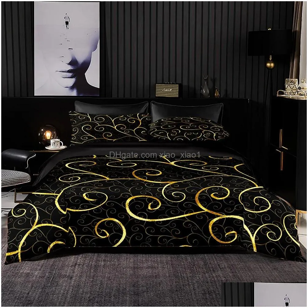 bedding sets minimalist style bedding set duvet cover 240x220 with pillowcase black 200x200 quilt cover twin queen king size bed sheet set