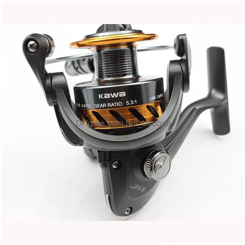 baitcasting reels kawa spinning reel alloy alluminum handle left and right hand exchange high quality 6 1 bearing fishing