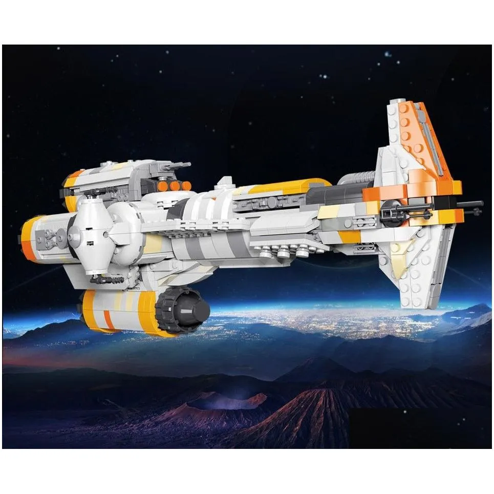 Blocks Duplo Block Minifigures Brick Death Star Destroyer Erwachsene Movie Spacecraft Toys Model Kit Building Blocks Robot Toy Christm Dhxca