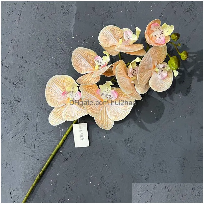 decorative flowers artificial flower butterfly orchid design flowers for family parties