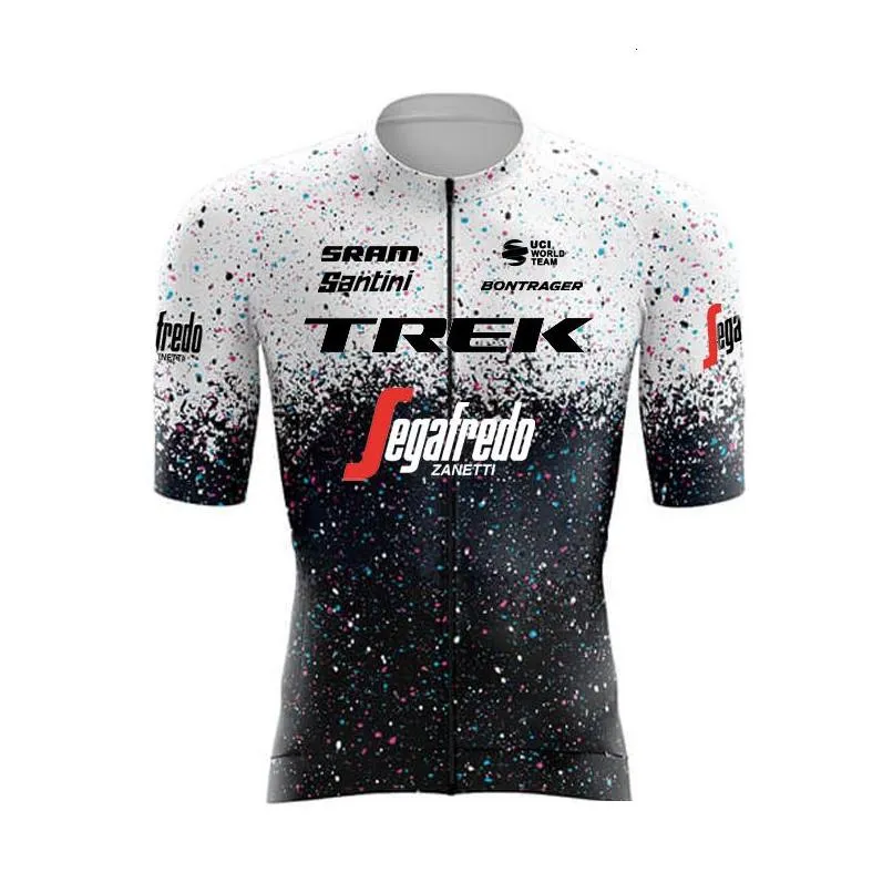 Cycling Jersey Sets 2023Clothing Bicycle Clothes Mens Mtb Tshirt Summer Bike Man Maillot Mountain Cycle Retro Uniform 230619 Drop Del Dhzky