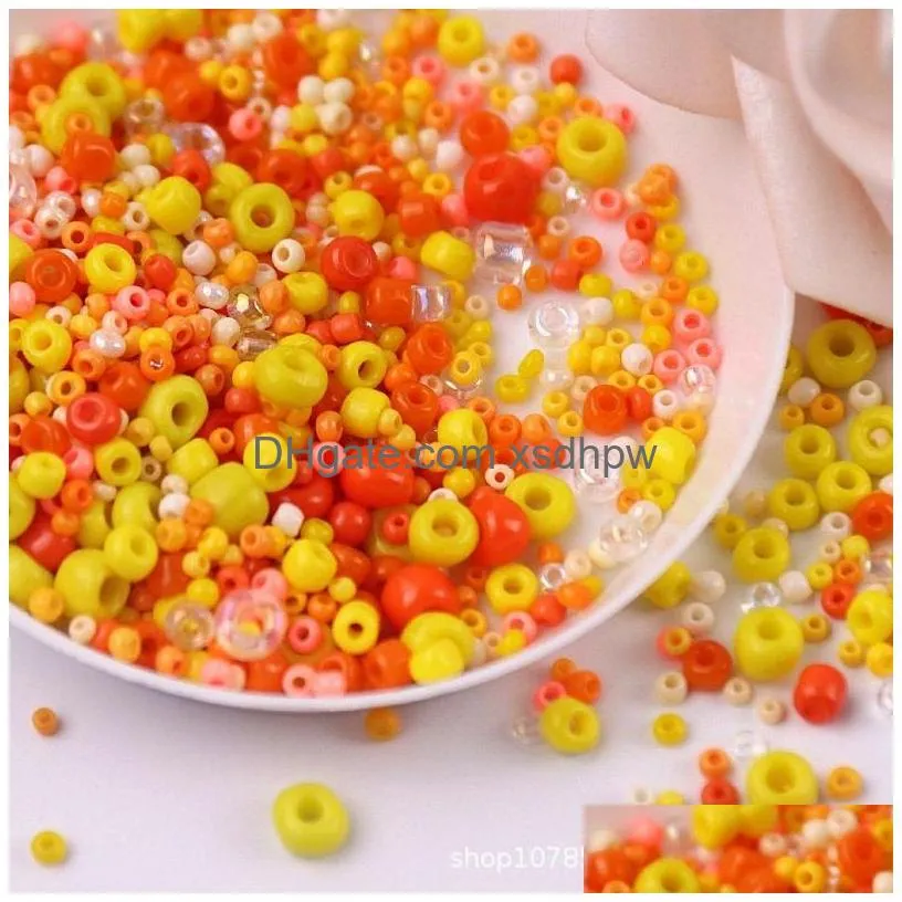 15g 2mm 3mm 4mm effect of the lacquer that bake charm czech glass seed beads diy bracelet beads for jewelry making accessories