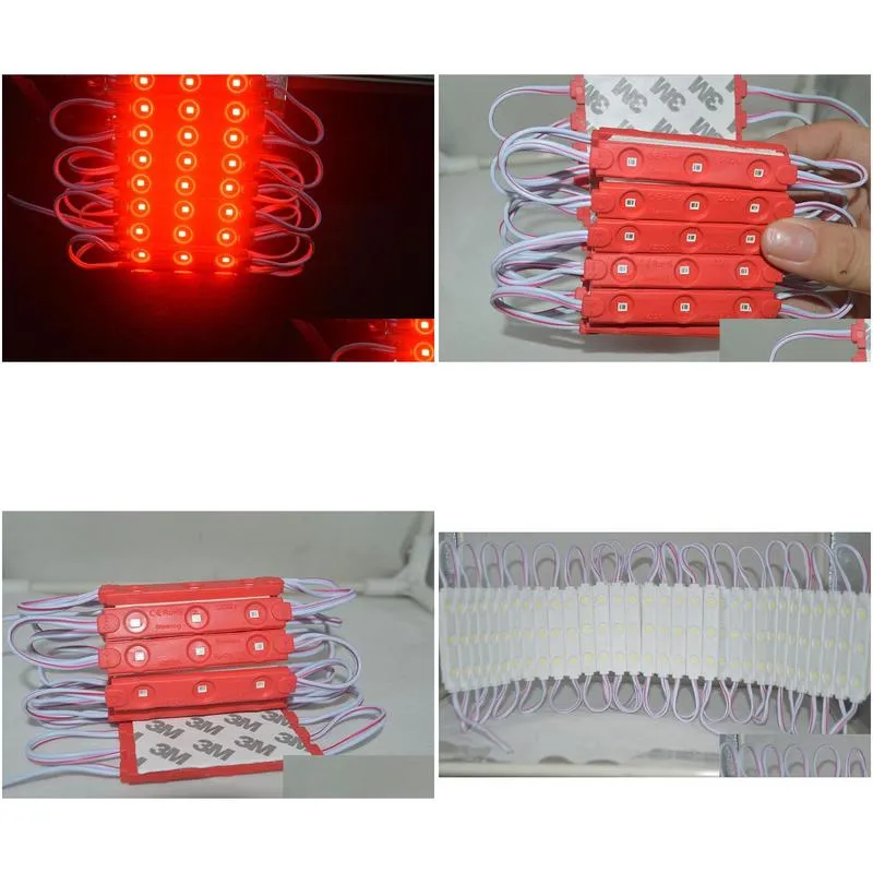 smd2835 module light 6810mm waterproof lamp led moudle backlight for mini sign and letters dc12v 3led 072w3880254