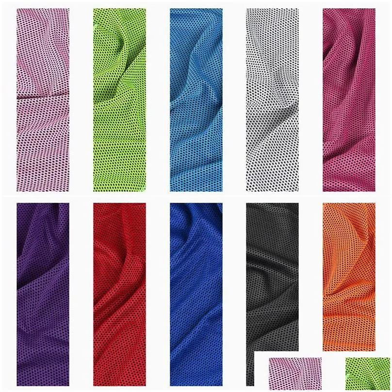 Towel Cooling Quick Fast Drying Super Absorbent Tra Compact Travel Cam Backpacking Gym Beach Hiking Yoga Hw0086 Drop Delivery Home Gar Dhetp