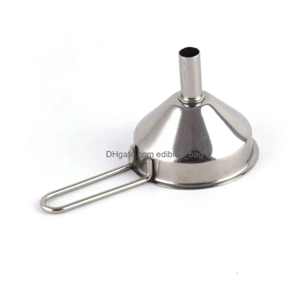 tianlin thickened stainless steel mini for household use oil pouring small caliber liquor liquid kitchen dispenser funnel