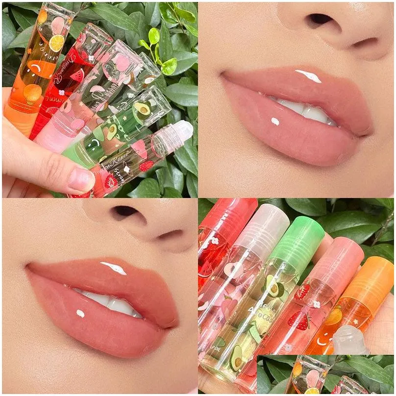 Lip Gloss Colorless Transparent Moisturizing Lip Gloss Glitter Stberry Lasting Nutritious Glaze Oil Liquid Lipstick Women Lips Care Dr Dhcbt