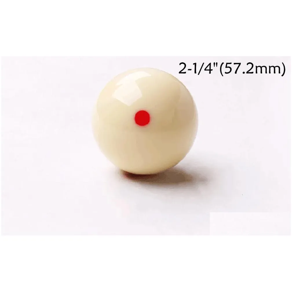 Billiard Balls Aramithtaiwan Blue Eye 6 Red Dots Cue Ball Replacement 214 2116 230615 Drop Delivery Dhg0Q