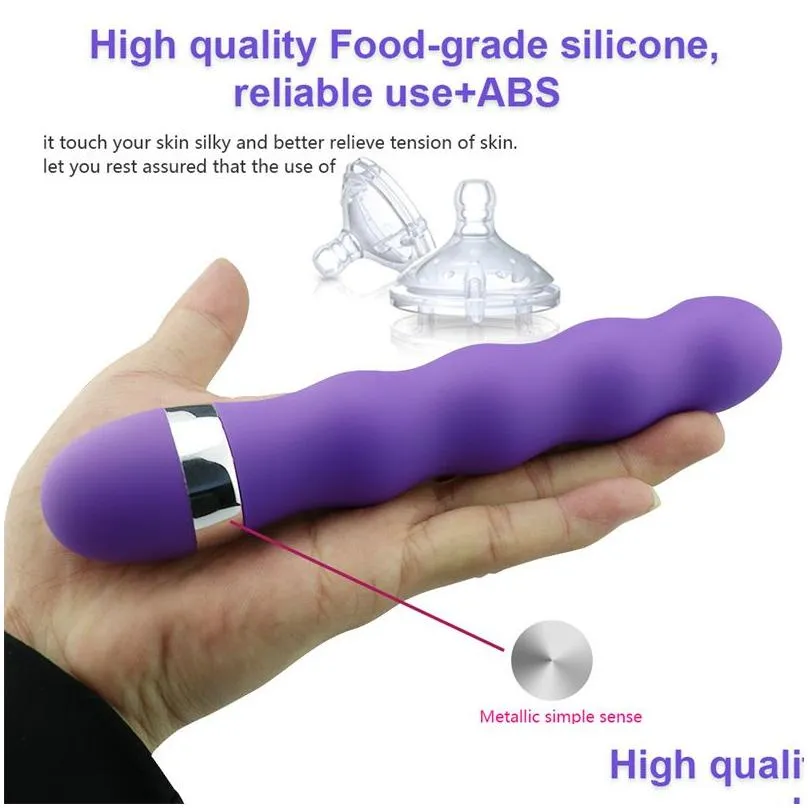 Leg Massagers Mti-Speed G Spot Vagina Vibrator Clitoris Erotic Toys For Woman Men Adts Female Dildo Adt Butt Plug Anal Drop Delivery H Dhngx