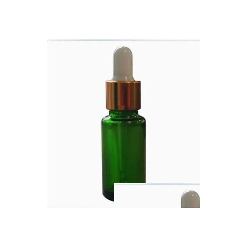 Perfume Bottle 30Ml Green Glass Dropper Bottles Vials  Oil Bottle Sensitive Chemical Storage 7433 Drop Delivery Health Beauty Dh7Pe