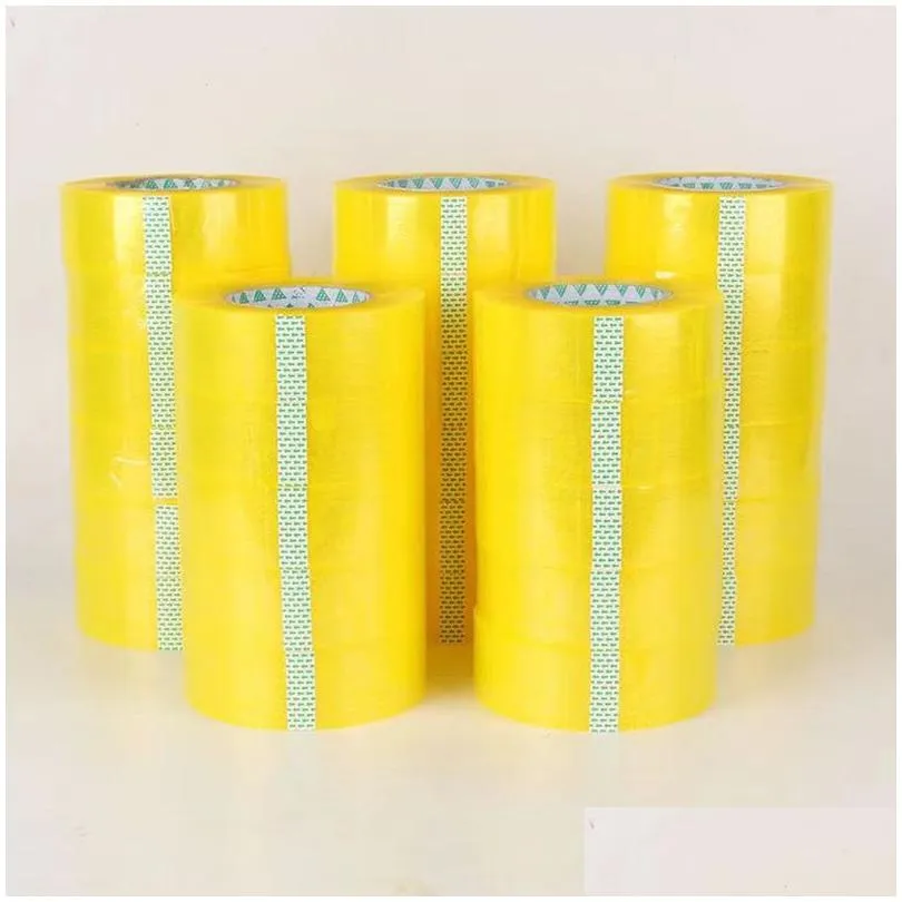 2016 Adhesive Tapes Wholesale Large Roll Tape For Packaging And Sealing Including Light Yellow White Transparent Beige Opaque The Widt Dhosn