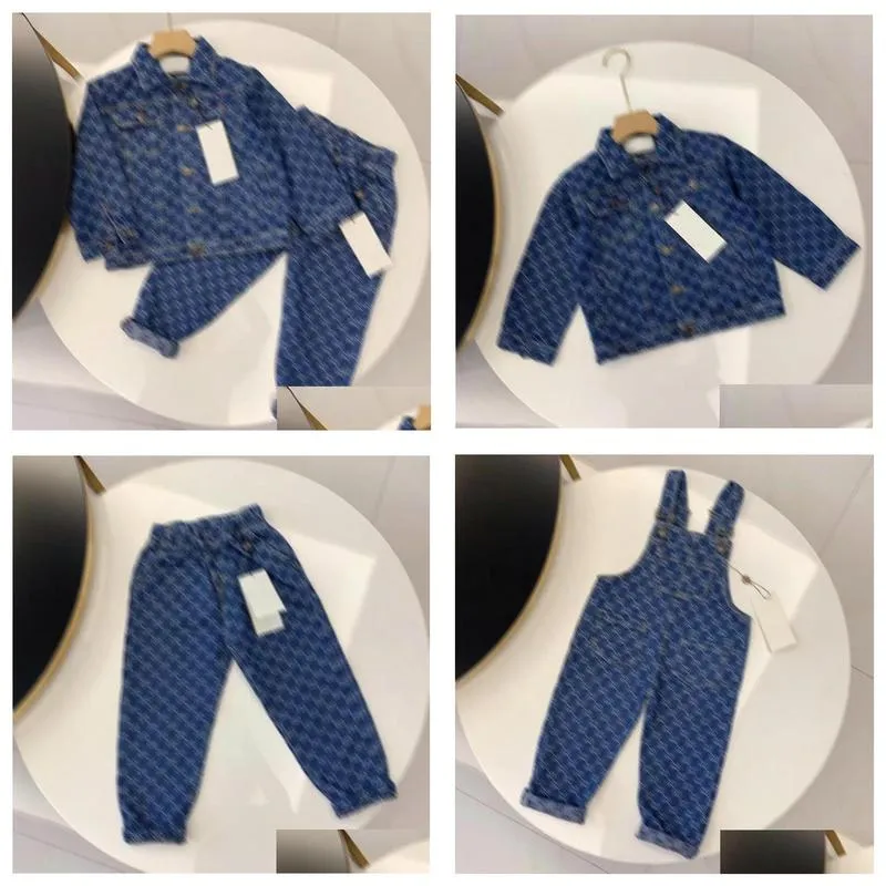 Jackets Denim Jacket For Boys Fashion Coats Children Clothing Autumn Baby Girls Clothes Outerwear New Jean Jackets Coat A001 Drop Deli Dh3Zq