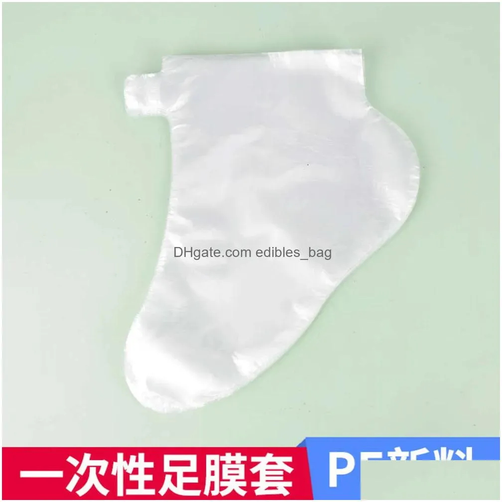 foot disposable extension bag anti drying and cracking waterproof shoe plastic foot cover hand film cover